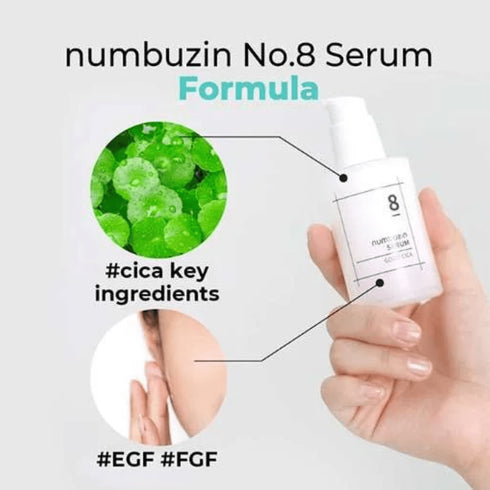 Fine Cica Serum- No.8 - WowSkin Romania